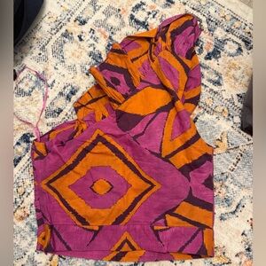 ZARA Asymmetrical Crop Top